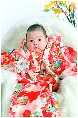 初節句(桃の節句・端午の節句)記念写真のサンプル3